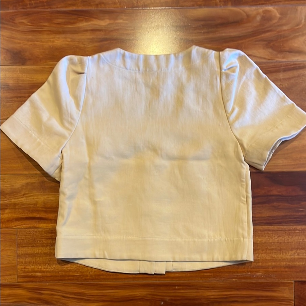 Sezane NEVI blouse cream NWT new with tags 36 size 4 - Picture 5 of 8